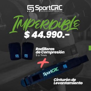 OFERTA SEPTIEMBRE, RODILLERA MAS CINTURON