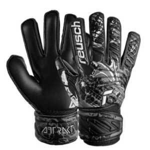 Guante Arquero Reusch Attrakt Solid Black Niño